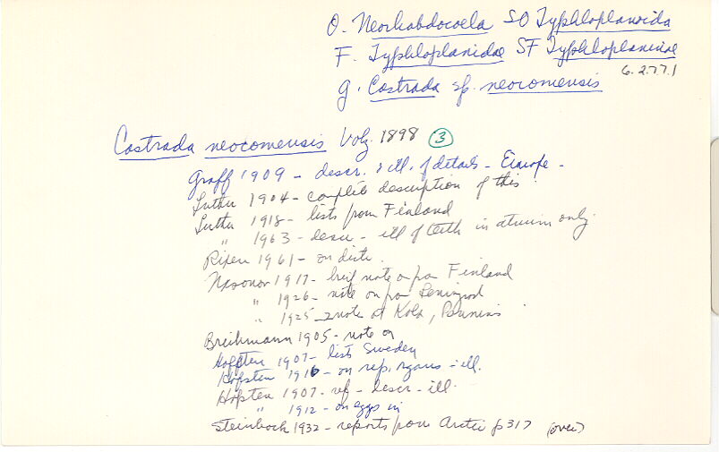 index card