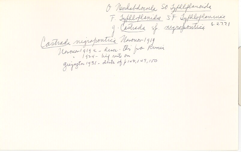index card