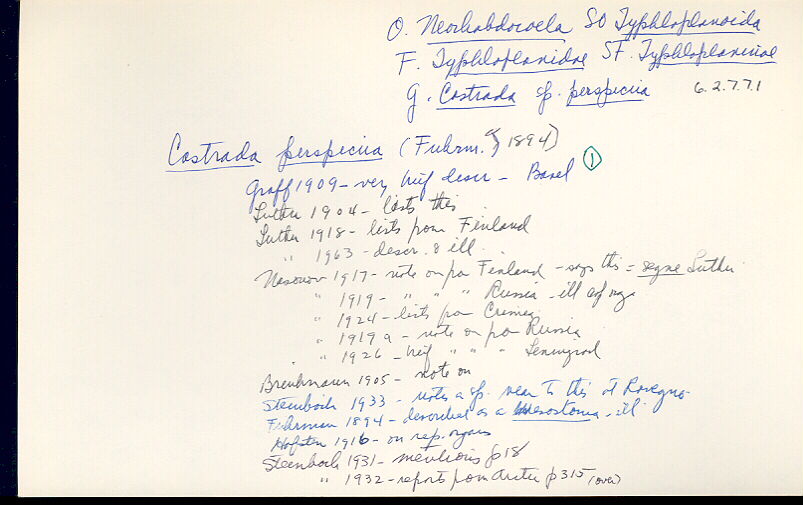 index card