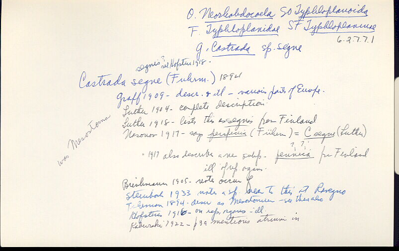 index card