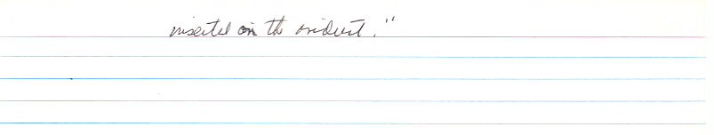 index card