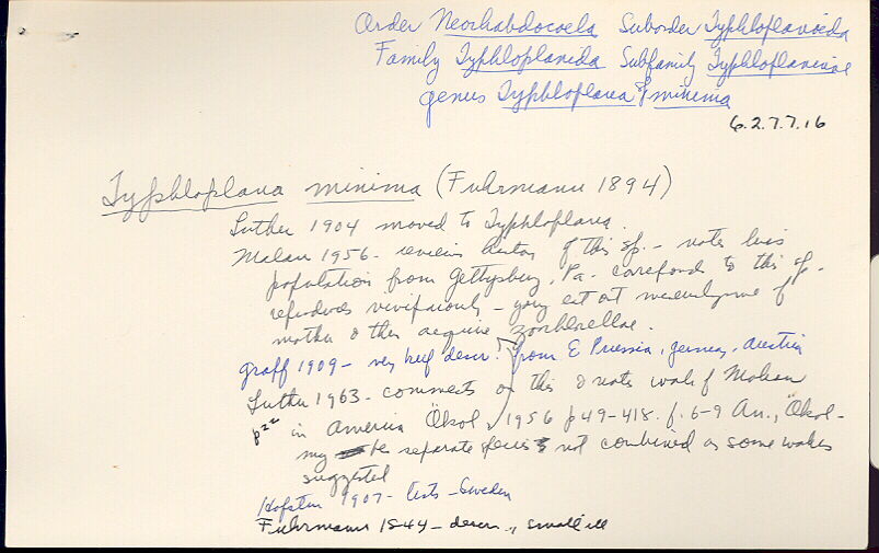 index card