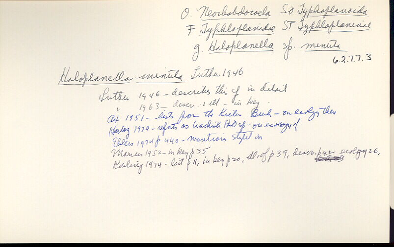 index card