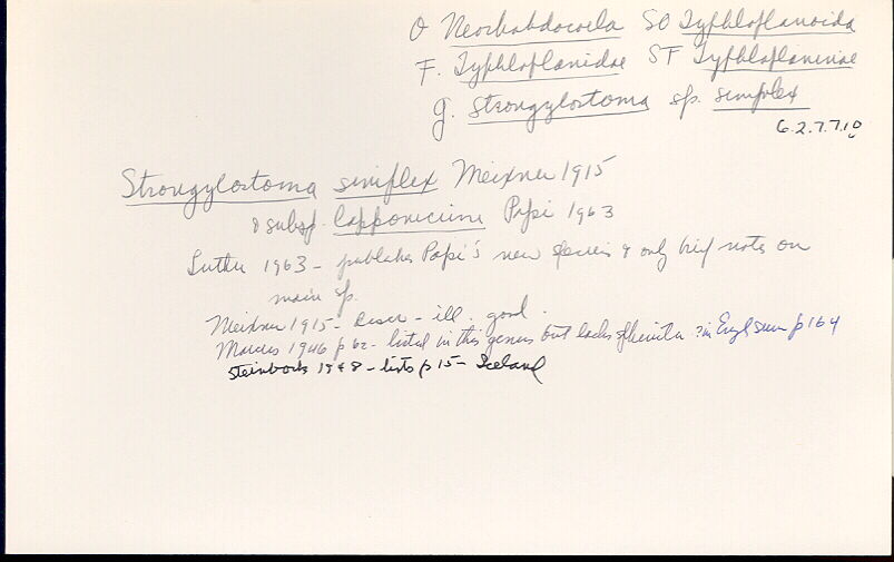 index card