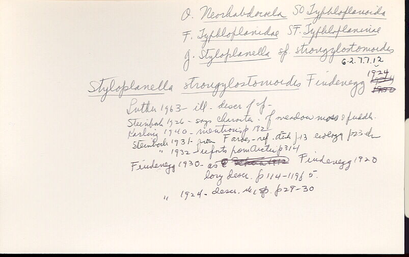 index card
