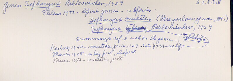 index card