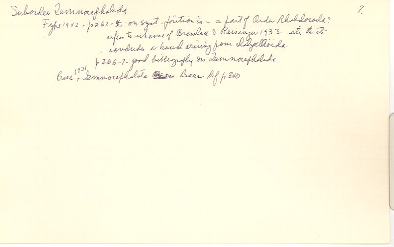 index card