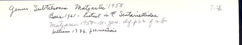 index card