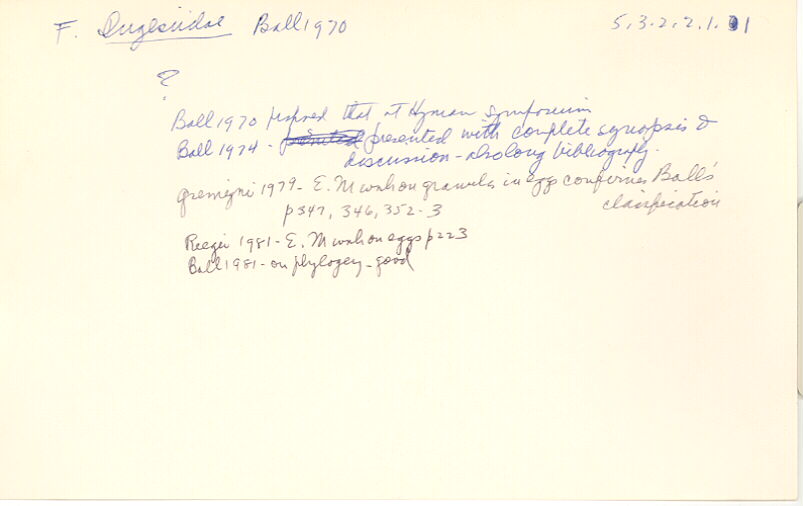 index card