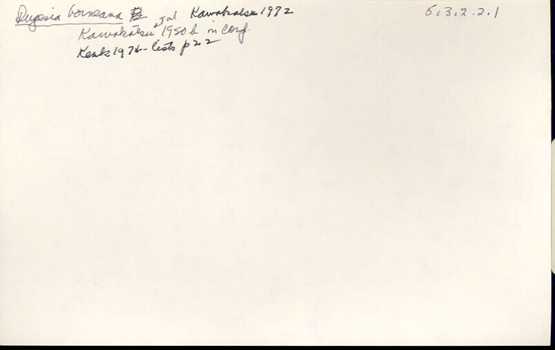 index card