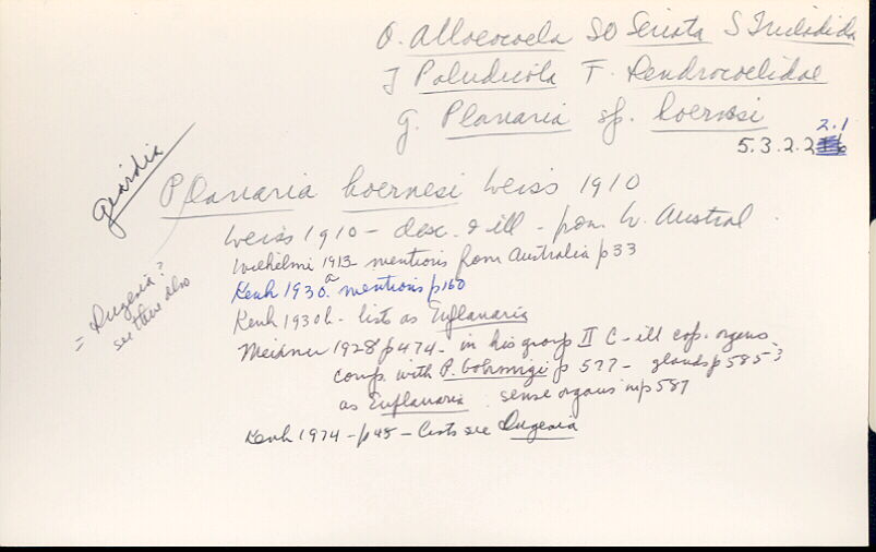 index card