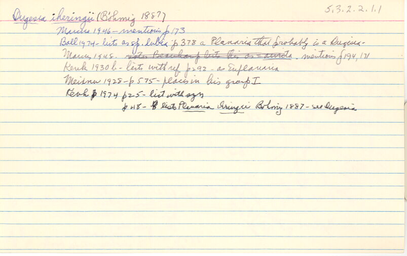 index card