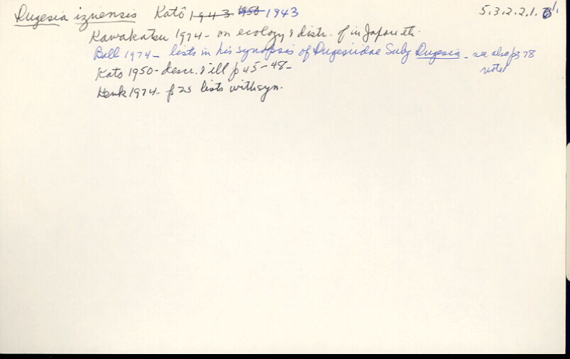 index card