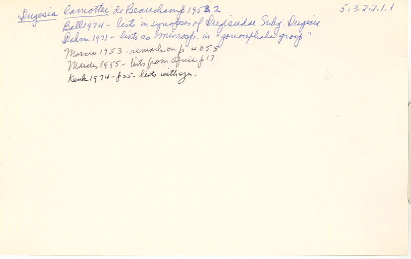index card