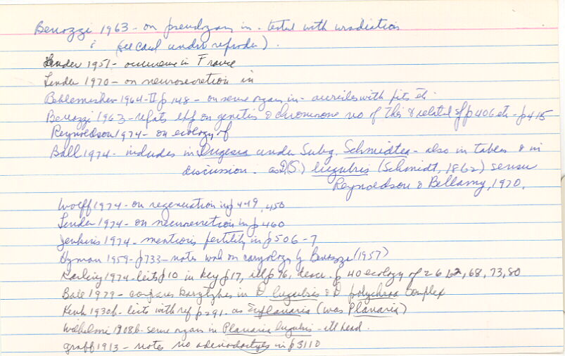 index card