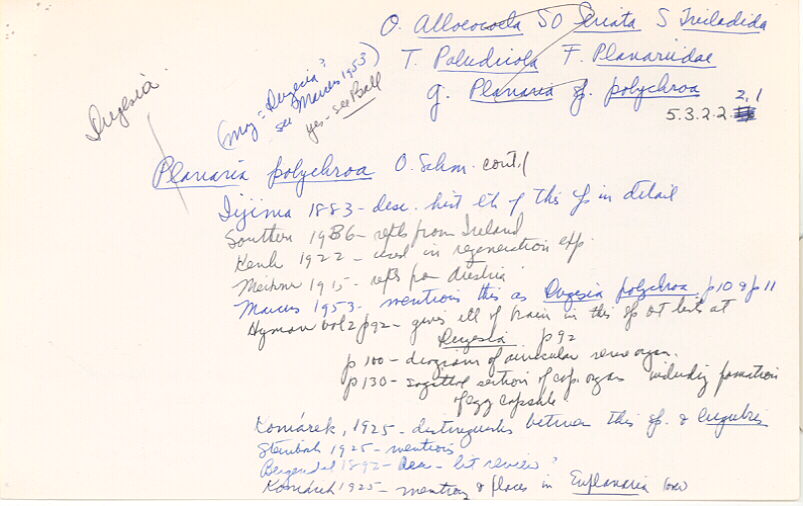 index card