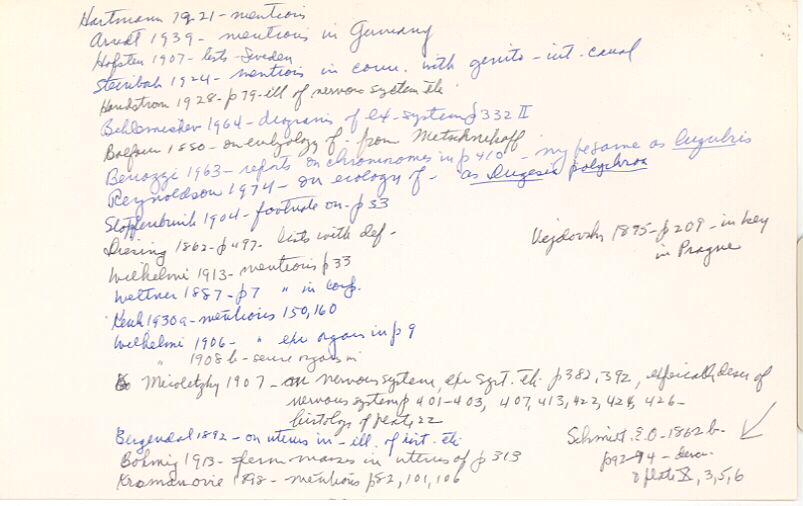 index card