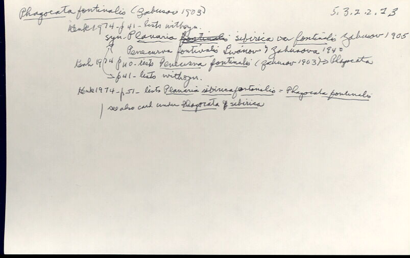 index card