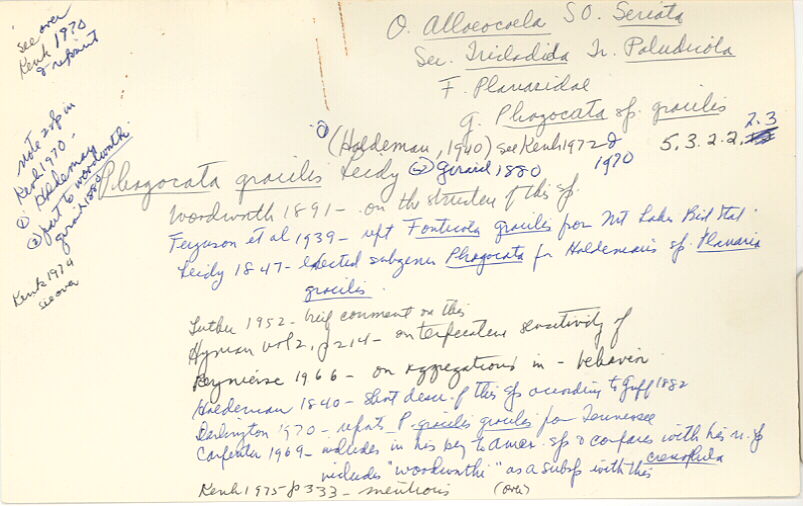 index card