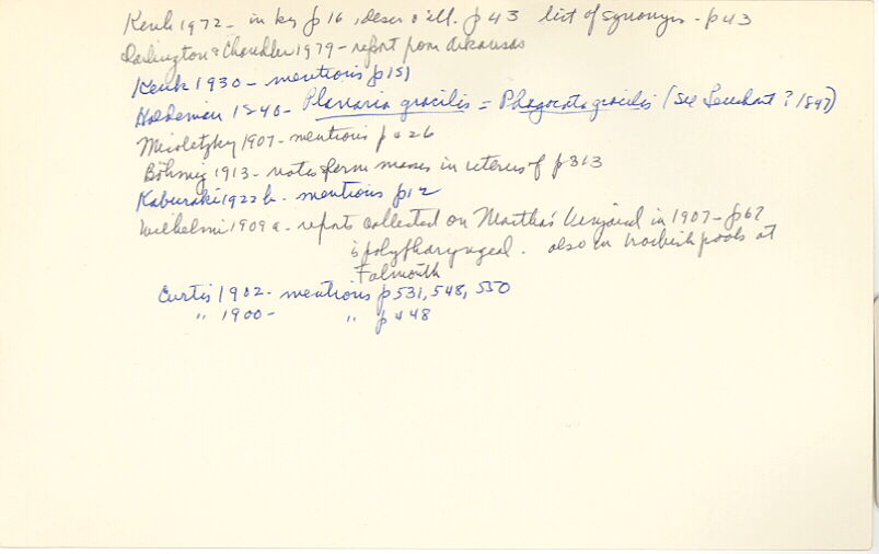index card