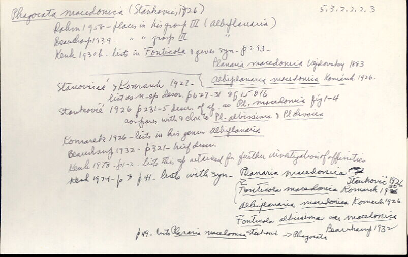 index card
