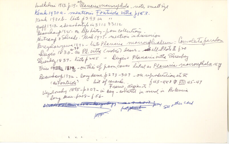 index card