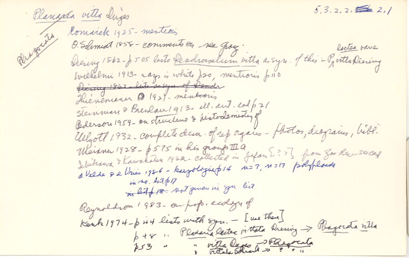 index card
