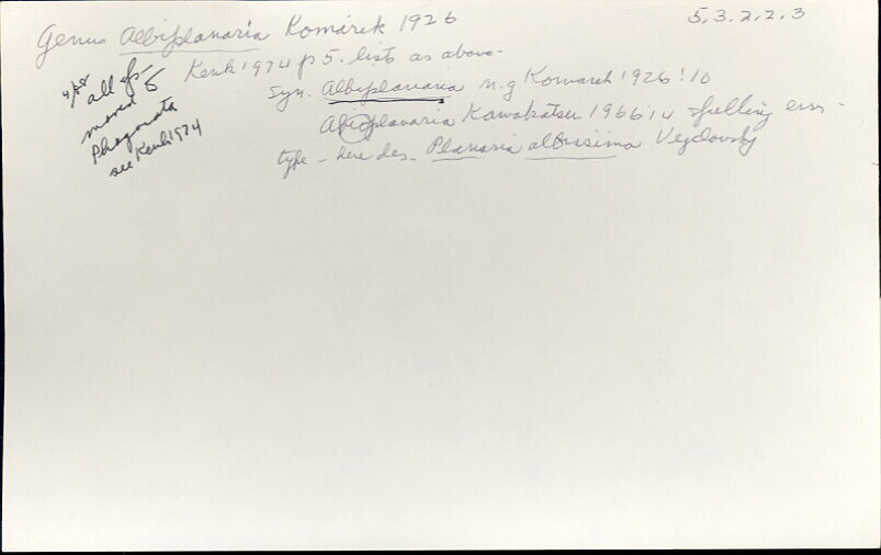 index card