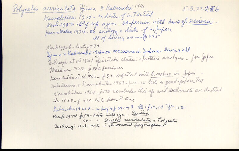 index card