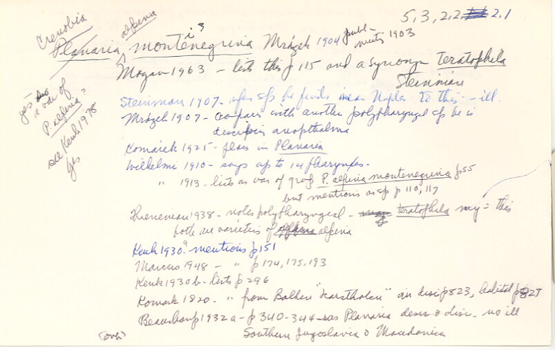 index card