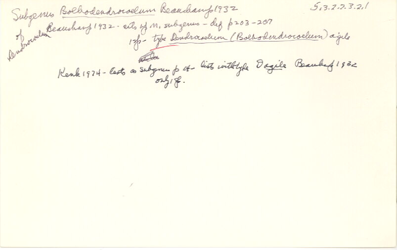 index card