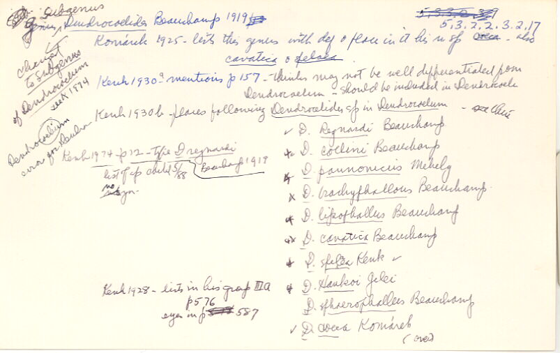 index card