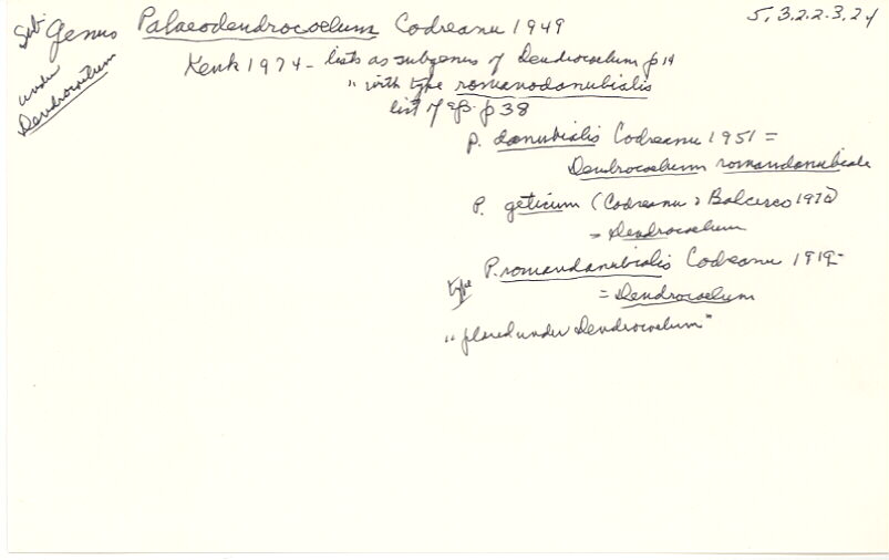 index card