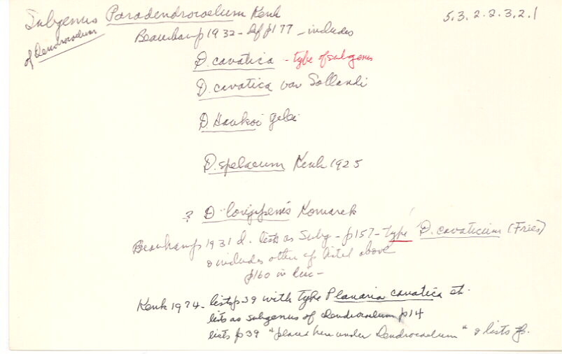 index card