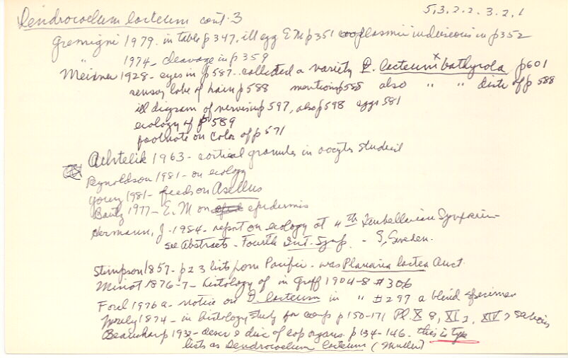 index card