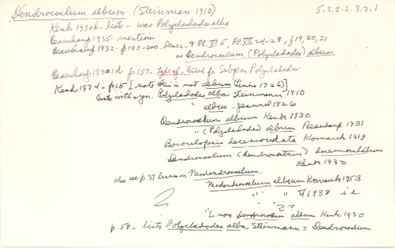 index card