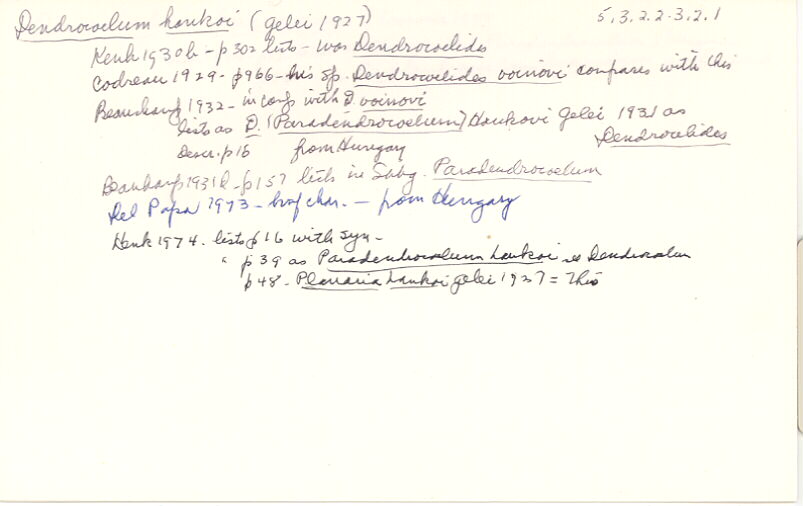 index card