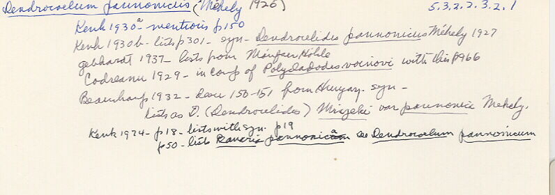 index card