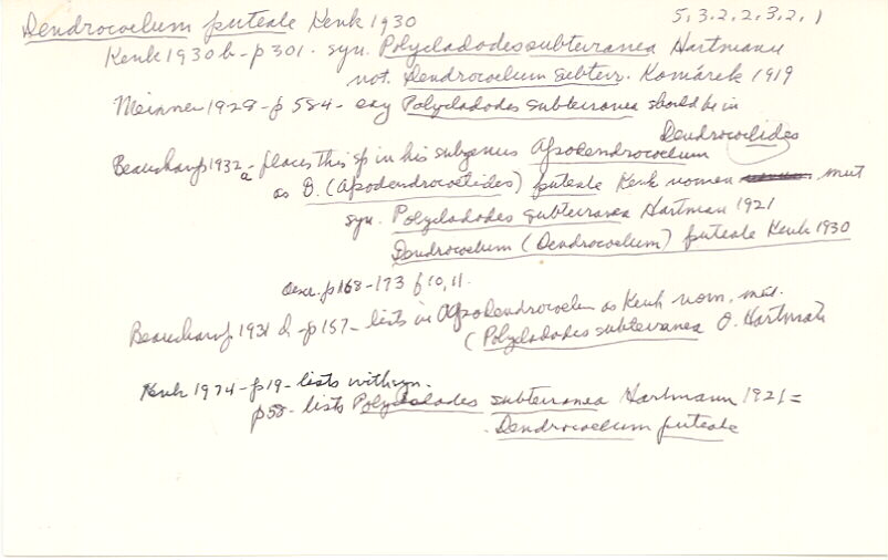 index card