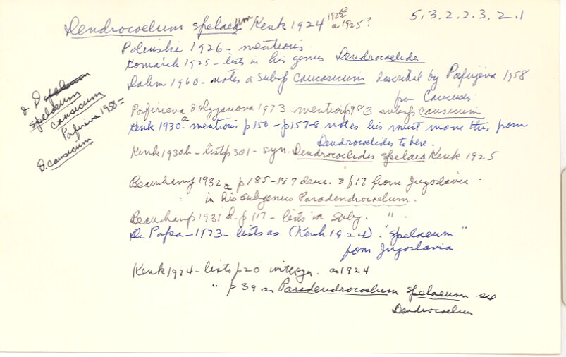 index card