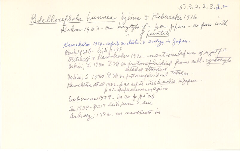 index card