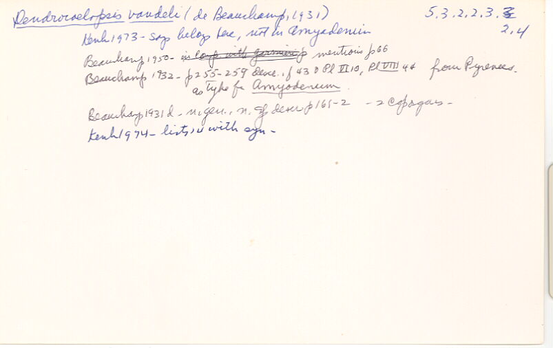 index card