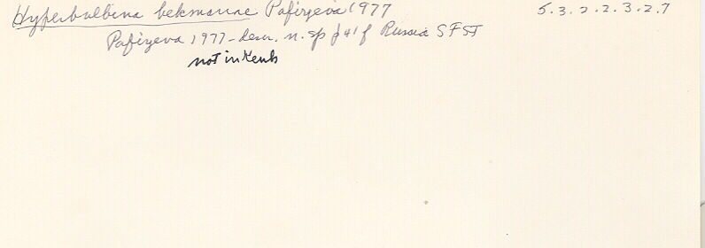 index card