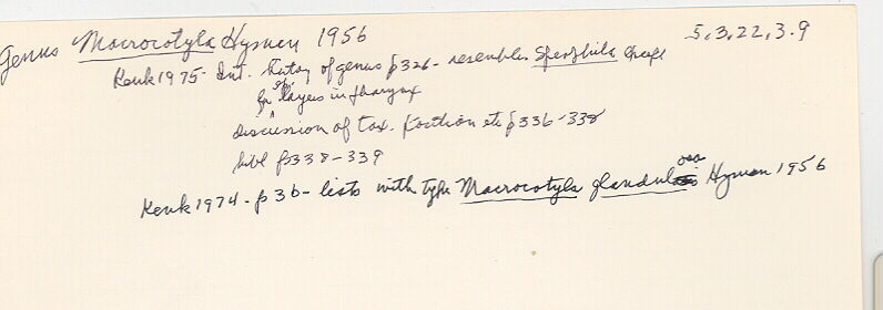 index card