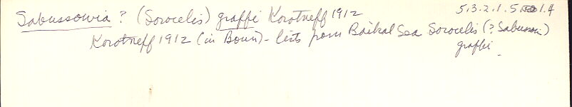 index card