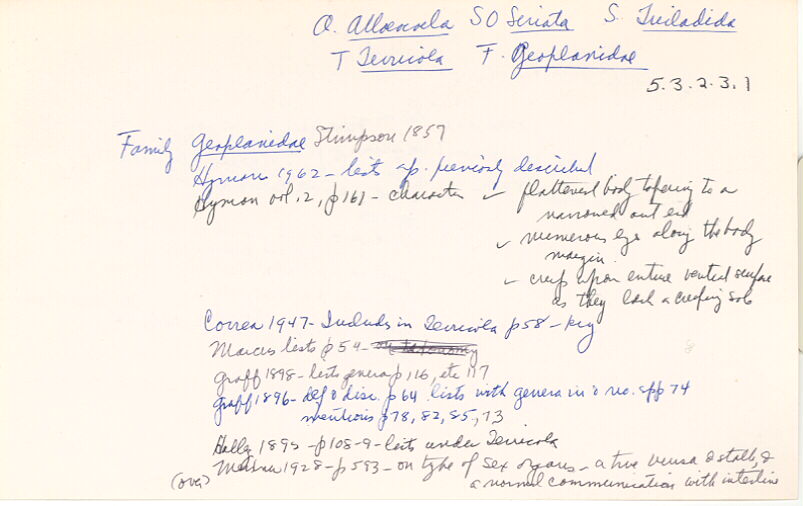 index card