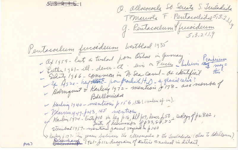 index card