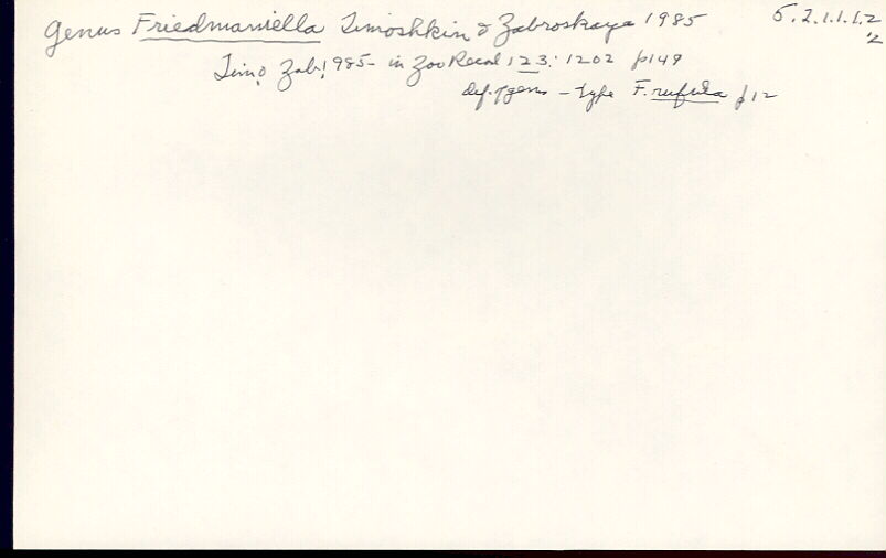 index card