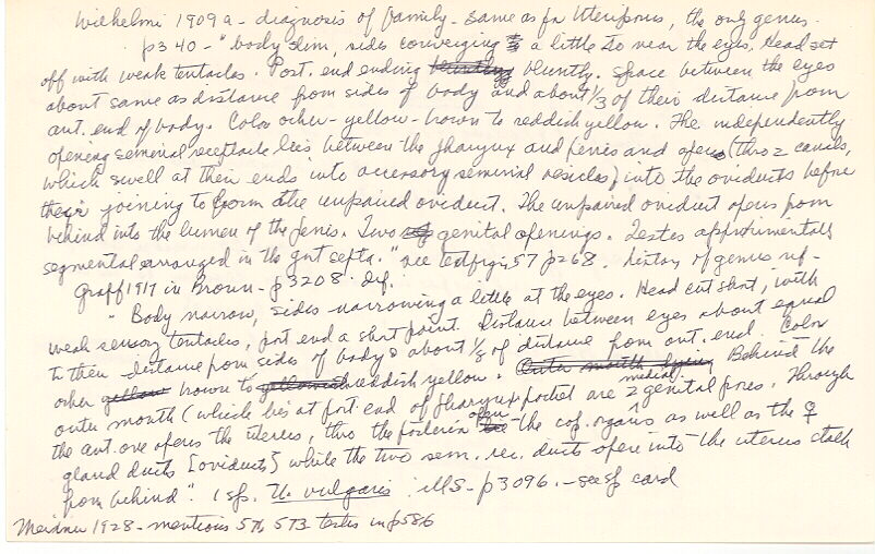 index card