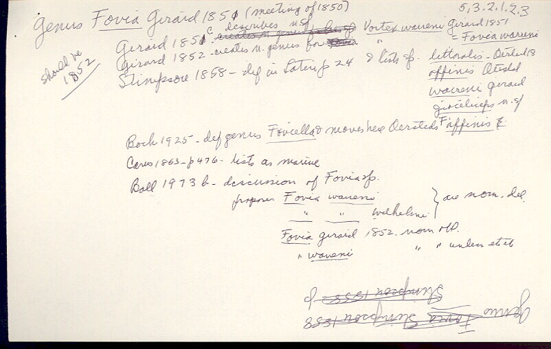index card
